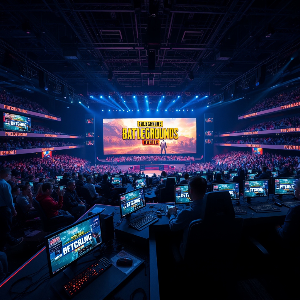 Pemain profesional PUBG Mobile berkompetisi di turnamen esports 2026